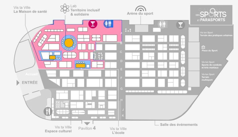 Plan du pavillon 6